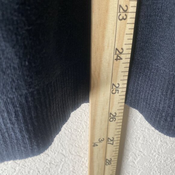 Chicos Silk Blend Turtleneck Sweater Womens Size 3 US 12 Black Capsule Minimalis - Picture 6 of 9